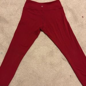 Lululemon Wunder Under 21” crop legging
